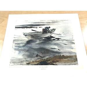 Off Teal's Island Print‎ Andrew Wyeth Farnsworth Museum 14 x 18